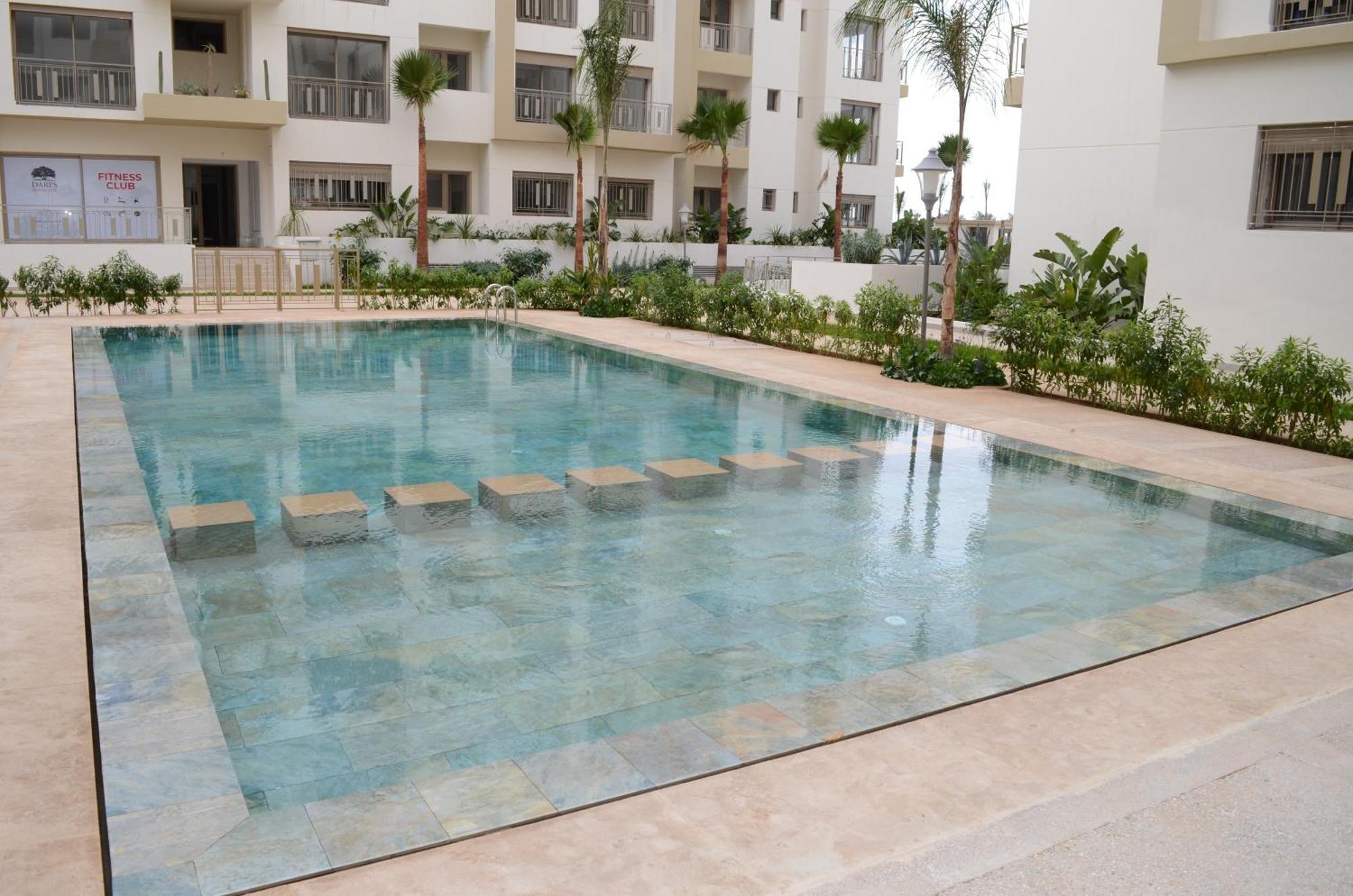 New Luxury 5 Min Mohammed V Airport Apartment